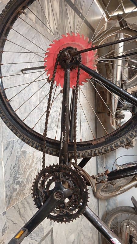 Full size bicycle black colour 4