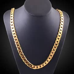 12mm punk cuban gold chain necklace for man