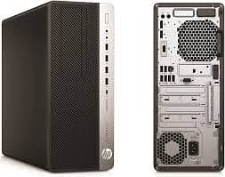i 5 7 genration HP 800 G3 Tower Casing 32 GB ram 128 ssd combo drive