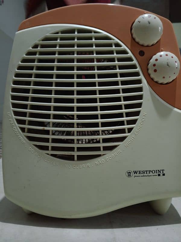 WESTPOINT ROOM HEATER 2