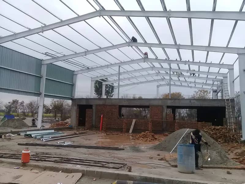 Prefabricated buildings and steel structure industrial sheds 0