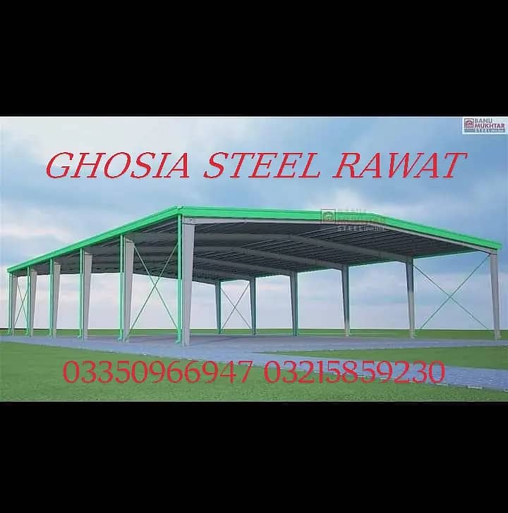 Prefabricated buildings and steel structure industrial sheds 6