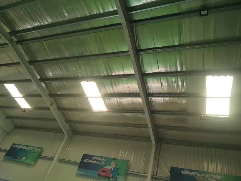 Prefabricated buildings and steel structure industrial sheds 9