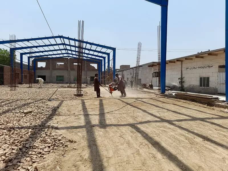 Prefabricated buildings and steel structure industrial sheds 15