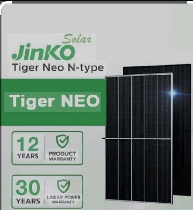 Jinko Solar panel  N type 585-610 W bifacial 8