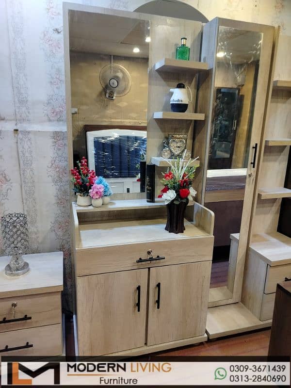 Dressing Tables Round Mirror And Full Mirror Best Quality 15