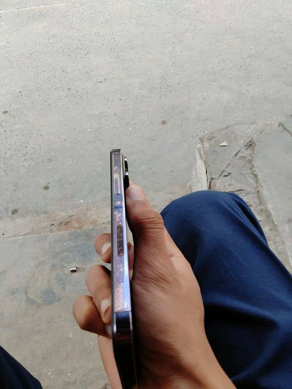 iphone 14 pro max Deep purple color LLA jv 128 gb 3