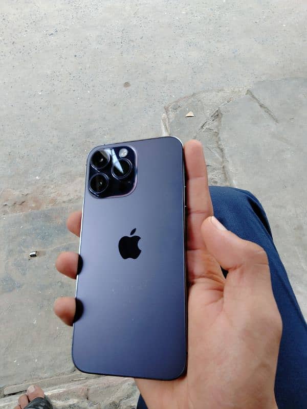iphone 14 pro max Deep purple color LLA jv 128 gb 5
