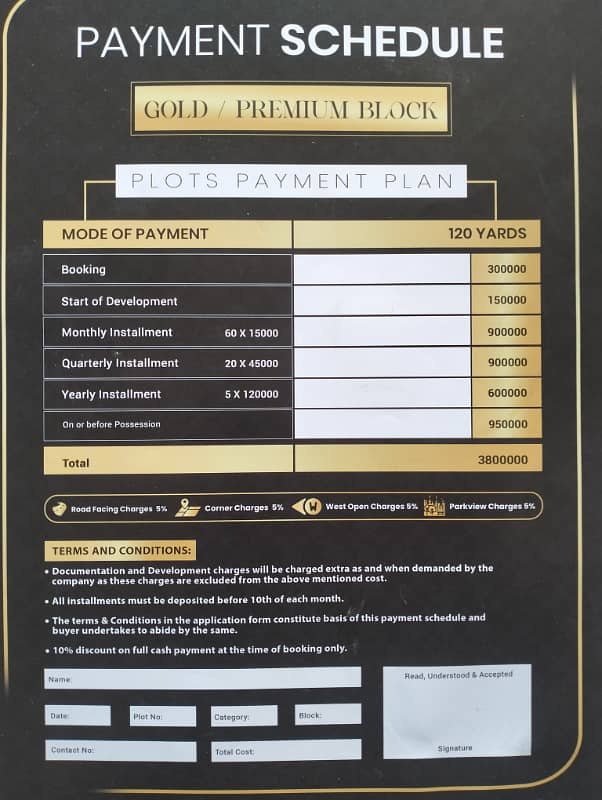 Al ghafoor Executive block scheme 45 0