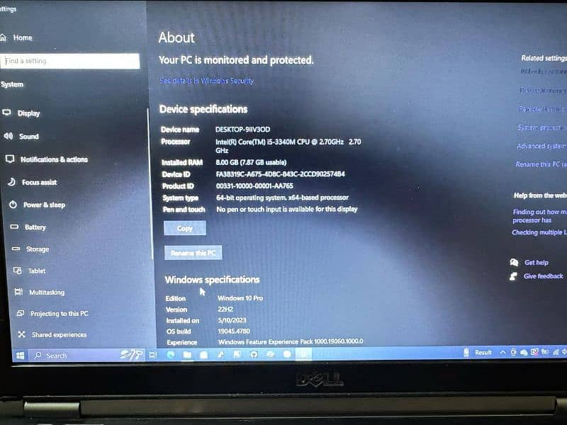 Laptop for sale in good condition Core I5 3rd-gen 0
