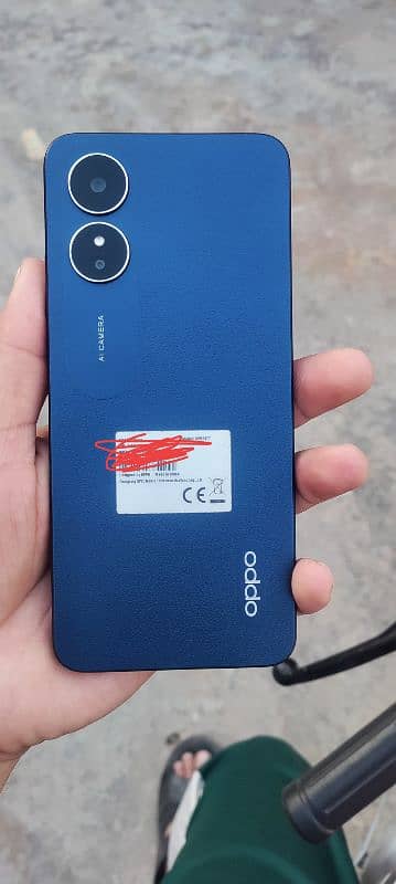 Oppo A17 4/64 condition 10/10 box charger available only serious buyer 5