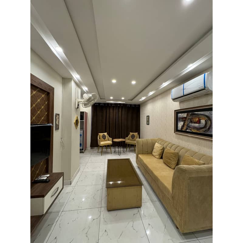 1 Bed Furnished Apartment For Rent In Sector E Bahria Town Lahore 2