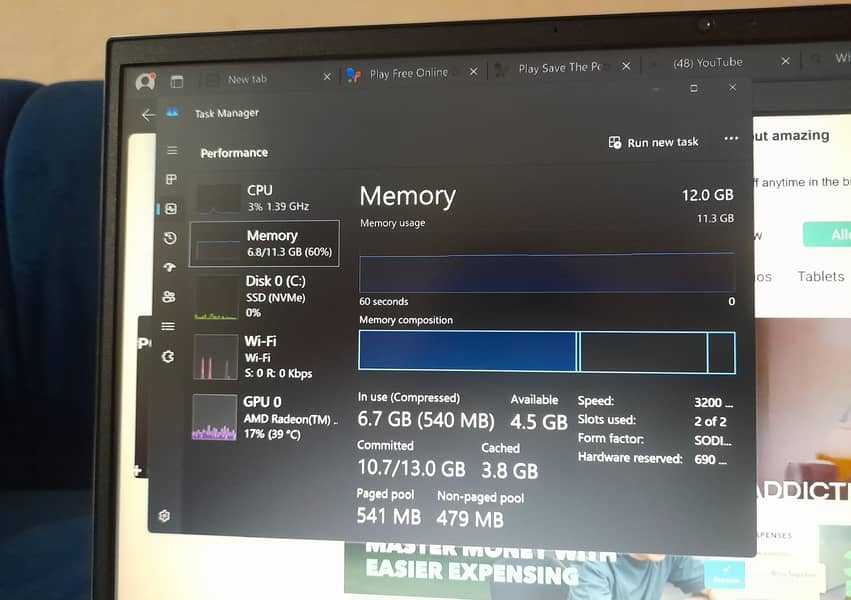 HP Pavilion Core-i7 13th Gen Ryzen 7-5700U with 4K Display urgent sale 5