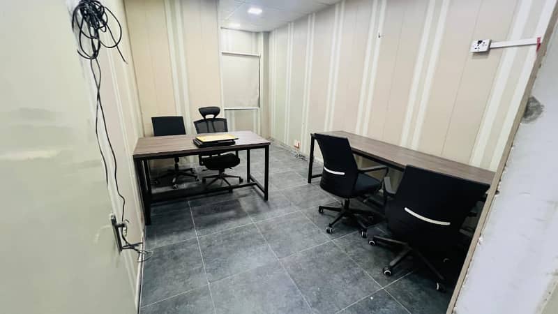 Furnished office for rent in Model town for software house +call centre and visa setup 1