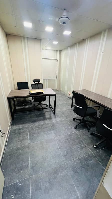 Furnished office for rent in Model town for software house +call centre and visa setup 2