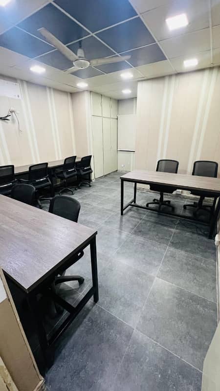 Furnished office for rent in Model town for software house +call centre and visa setup 4