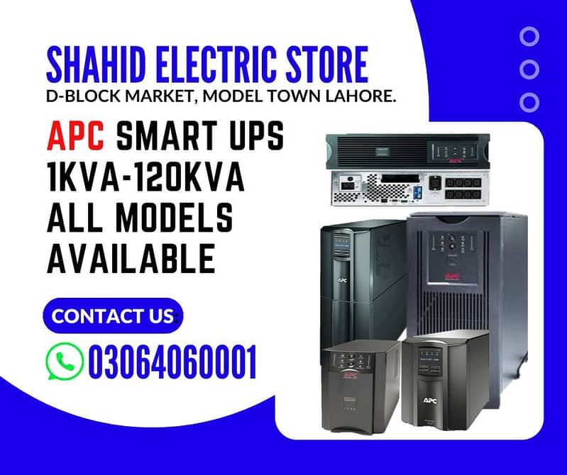 APC UPS 5kva,48VDC 4000WATT 10kva,20kva,40kva,all ups MODELS 3
