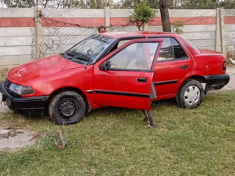 Hyundai Excel 1993 Lahore number biometric available 17