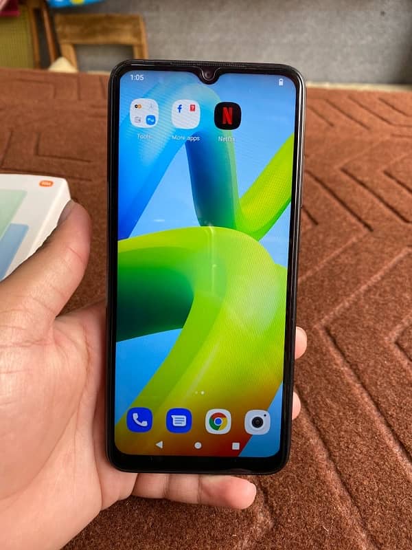 Redmi A1+ 2gb 32gb Pta approved phone with box just box open 0