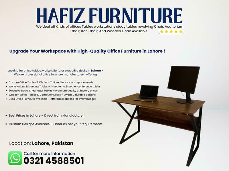 Computer Table - Workstation - Study Table - Gaming Table/Office table 4