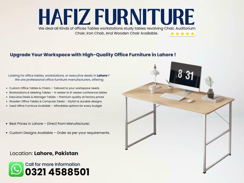 Computer Table - Workstation - Study Table - Gaming Table/Office table 14
