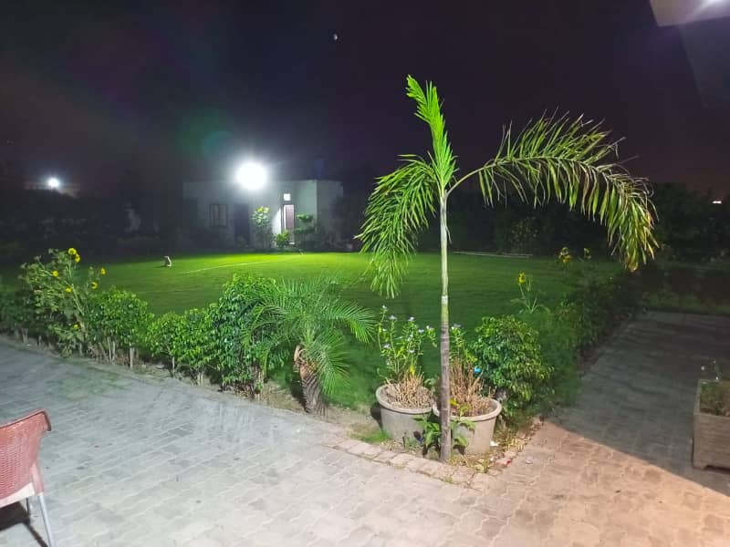 Spacious 4 Kanal Farmhouse with Pool Available for Rent in Secure Society 4