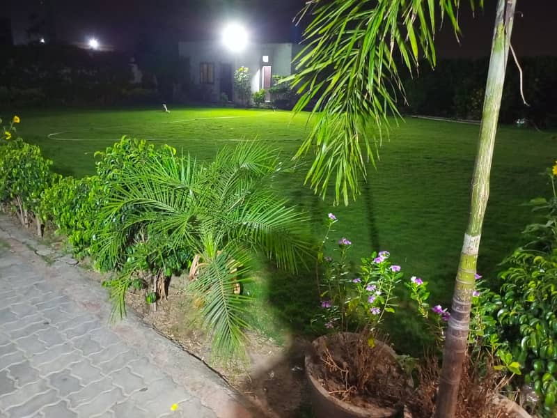 Spacious 4 Kanal Farmhouse with Pool Available for Rent in Secure Society 6