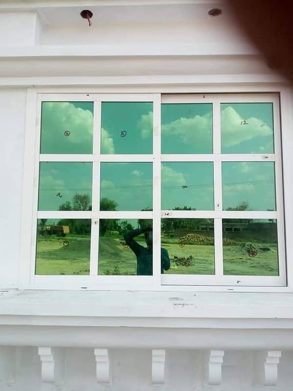 Windows Aluminum Sliding Fix Glass and UPVC windows work steel railing 1