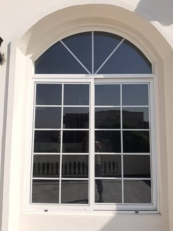 Windows Aluminum Sliding Fix Glass and UPVC windows work steel railing 2