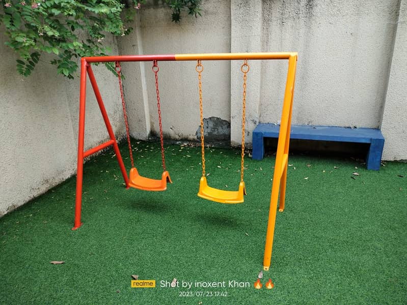Kids swings | Play area equipments |  slides |Swings & Slides 6