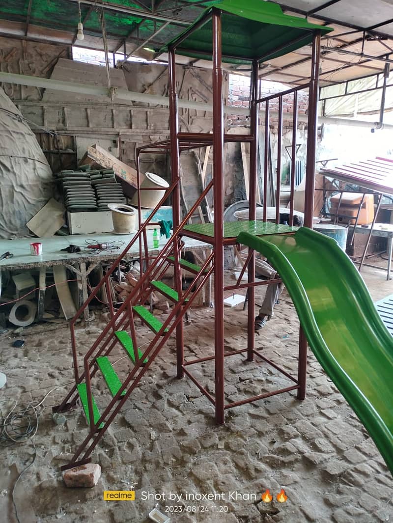 Kids swings | Play area equipments |  slides |Swings & Slides 7