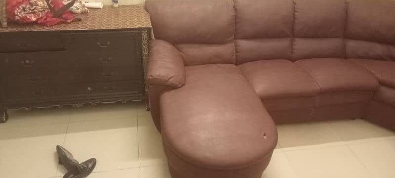 L shaped sofa 0