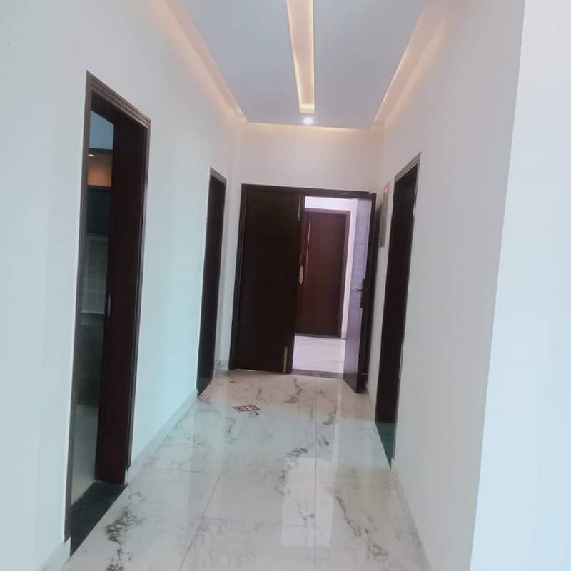 10 Marla 3 Bedrooms Flat For Sale Park Facing. 12