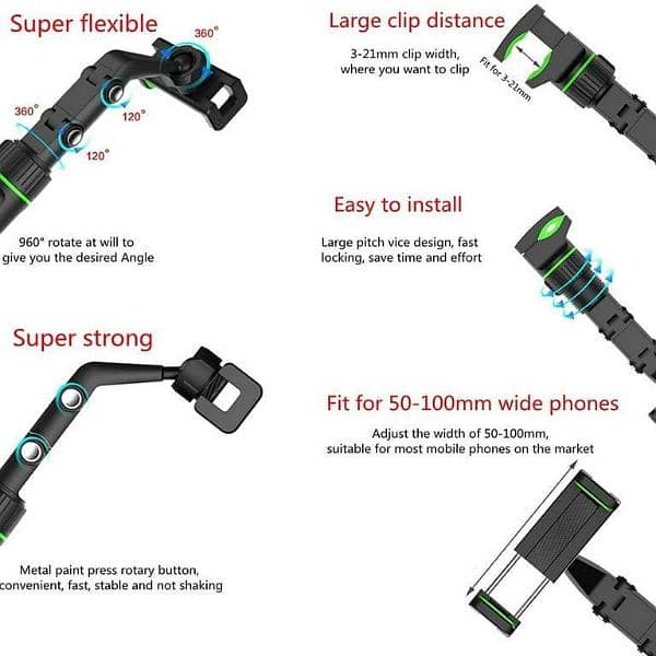 Adjustable Mobile Phone Holder . 1