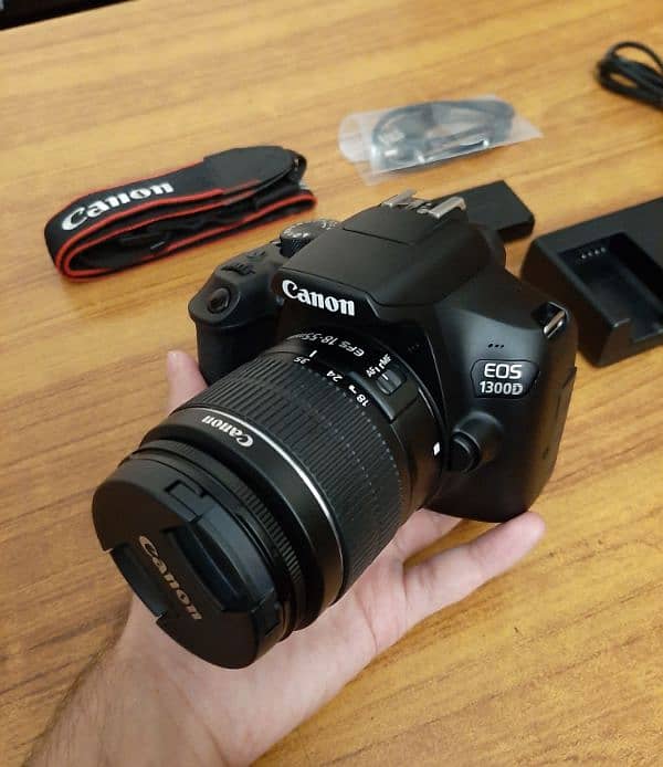 Canon Eos 1300D Dslr Camera With 18-55 Kit Lens 0