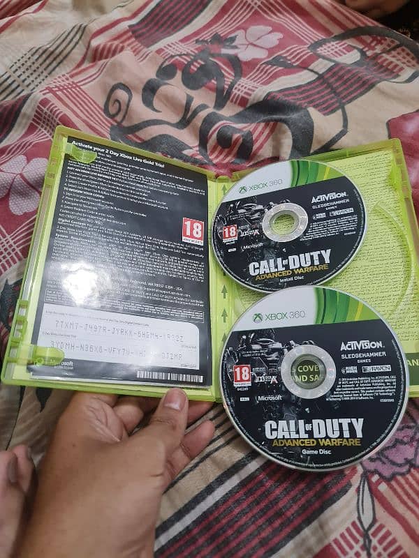 Xbox game Disks 7
