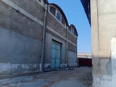 1 Acre Boundary Wall Warehouse for Rent on Main Hub River Road 23,000 Sq Ft Covered