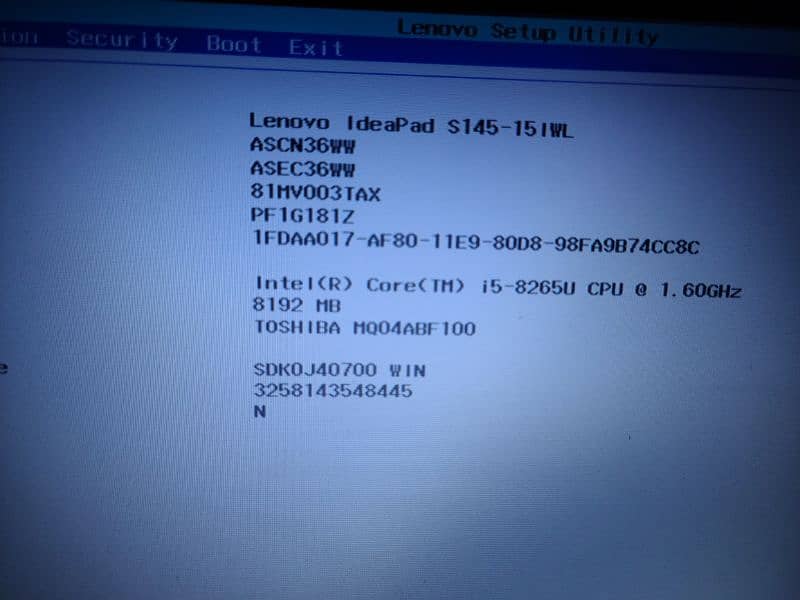 Lenovo Idea pad 145 15 i5 2