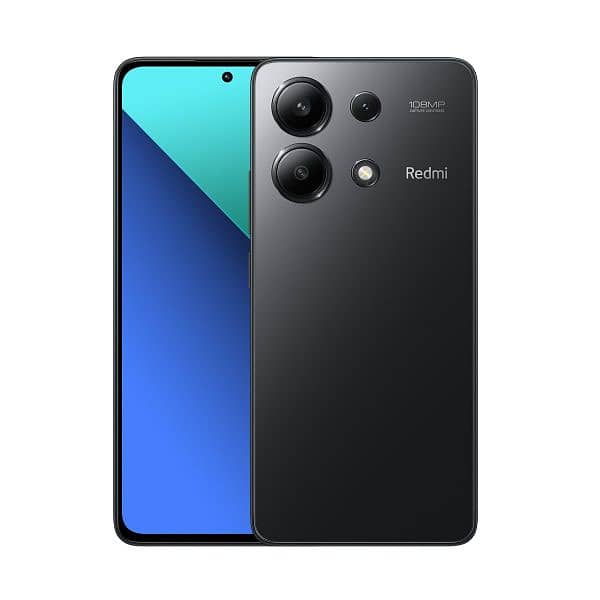 Redmi Note 13 (8+8,256) PTA Approved Rear Midnight Black 0
