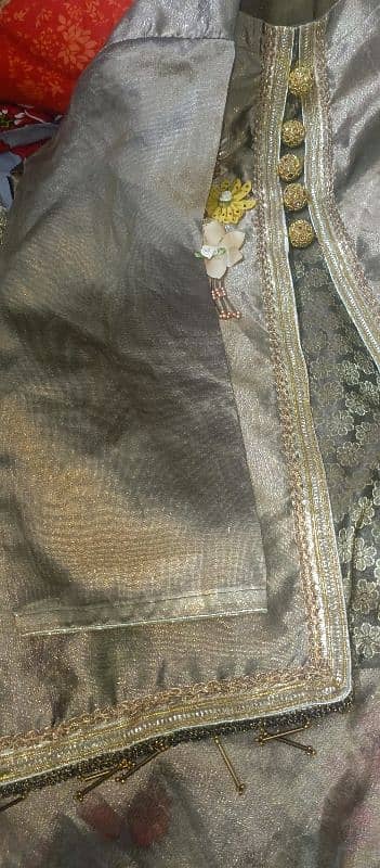 beautiful new design kurti in gray colour 5