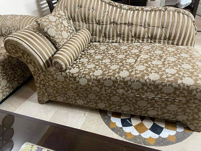 7 seater sofa with cushions 2