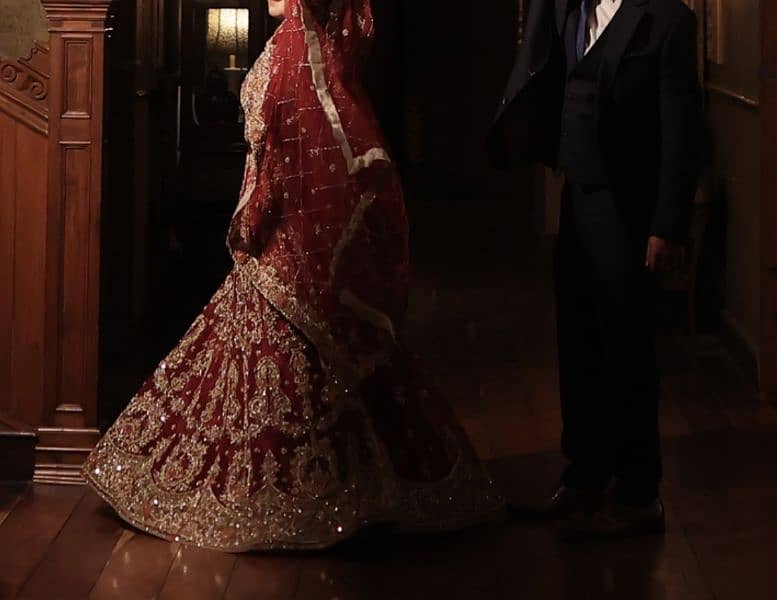 Barat Lehanga Bridal Lehnga For Sale Heavy Work on Net 2