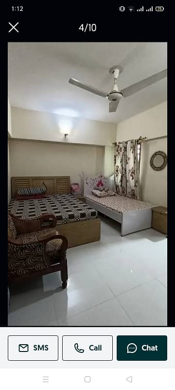 Crown tower 3 bed dd brand new apparment gulshan e iqbal block 6 6