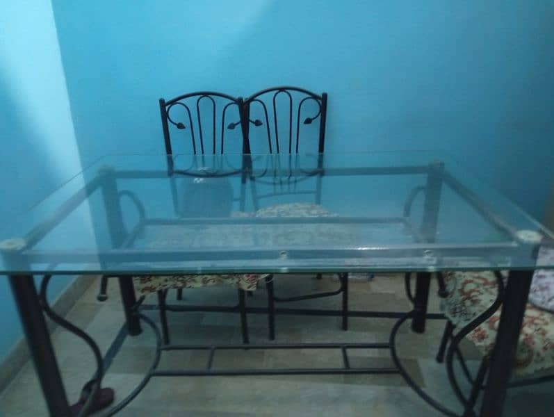 Iron Rod dining table 5