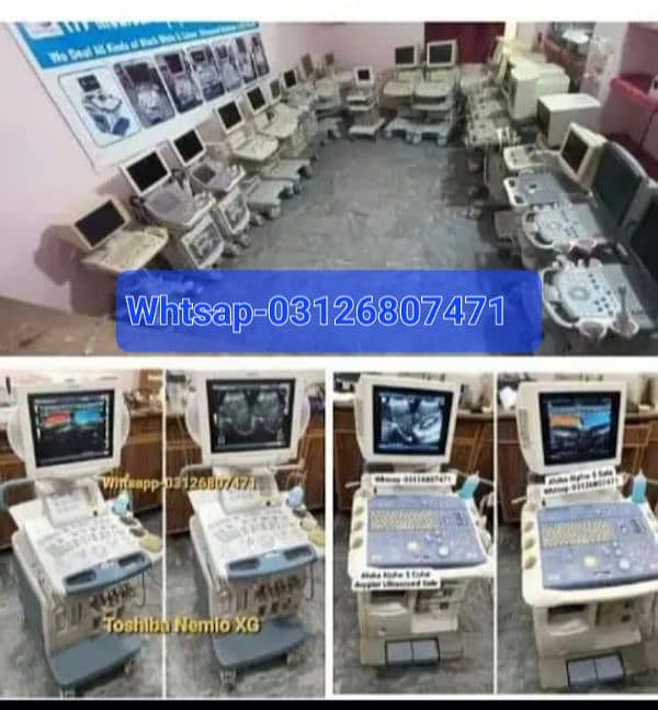 Ultrasound machine New Stock Available Whtsap-03126807471 I 1