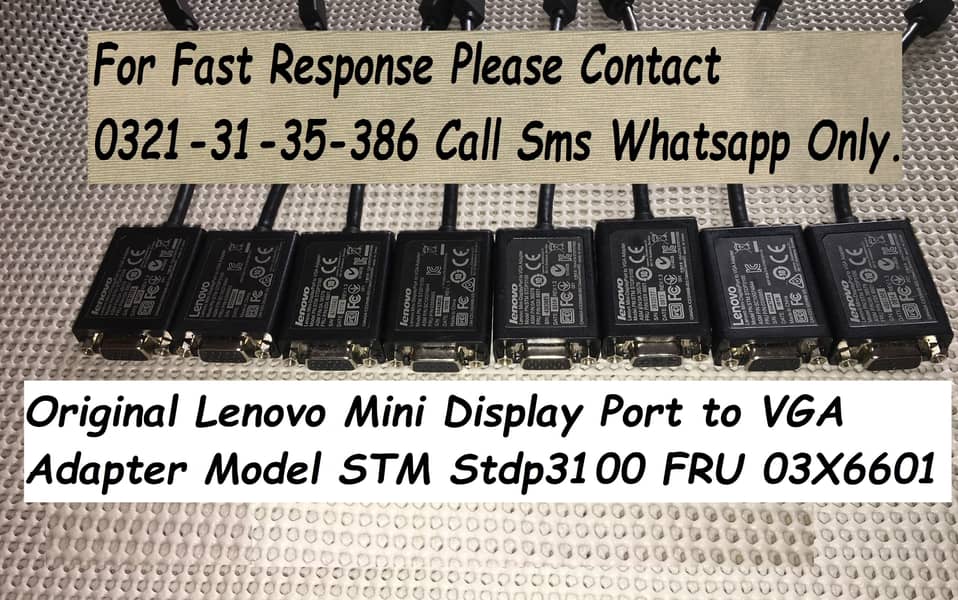 computer laptop dell hp lenovo apple original adapter available 3