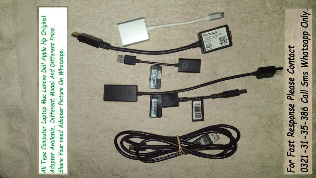 computer laptop dell hp lenovo apple original adapter available 13