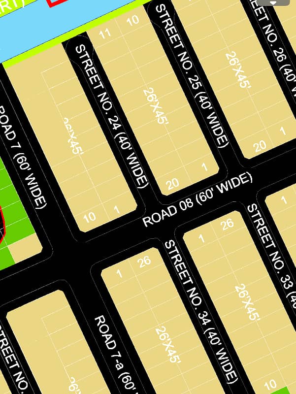 Sector I 5 marla street 24 plot 6 possession utility charges charge paid paid 0