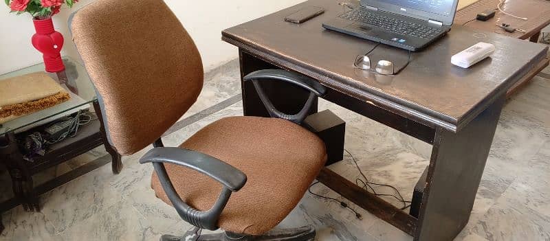 Computer table and Chair 1
