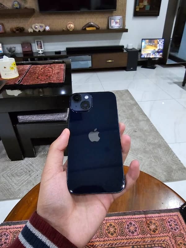 iPhone 14 Midnight 128gb 4 months sim time(03057530000) 0